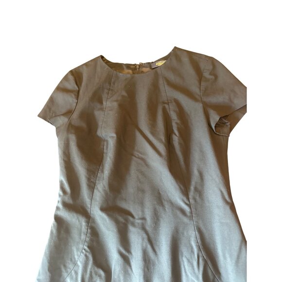Brooks Brothers Womens Short Sleeve Sheath Dress Professional Work Funeral - Picture 2 of 5